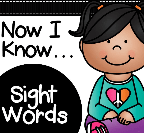 Sight Words Quiz with Picture 