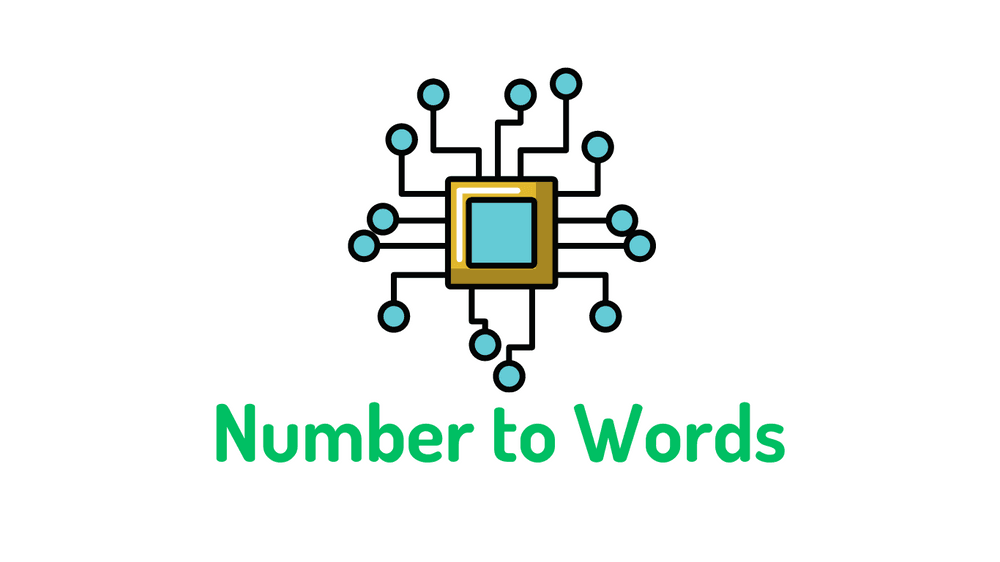 Convert digits to words - up to 1000