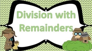 Division with Remainders – Math Practice 