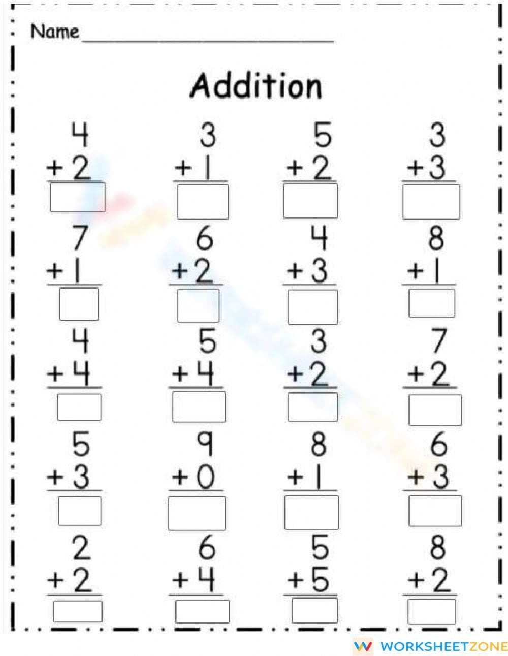 Improve Addition Skills with This Practice Worksheet - Page 1