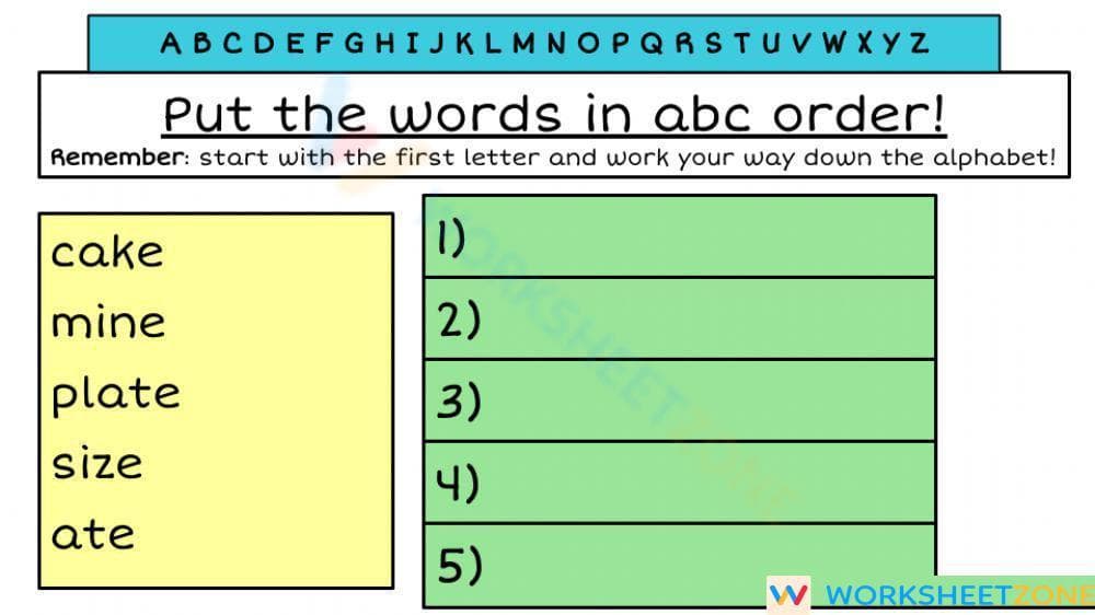 ABC Picture Day Perfection - Page 1