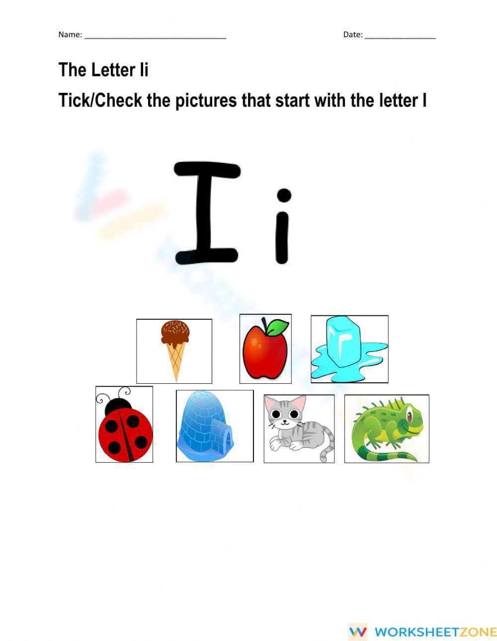 Things that begin with the Letter I - Page 1