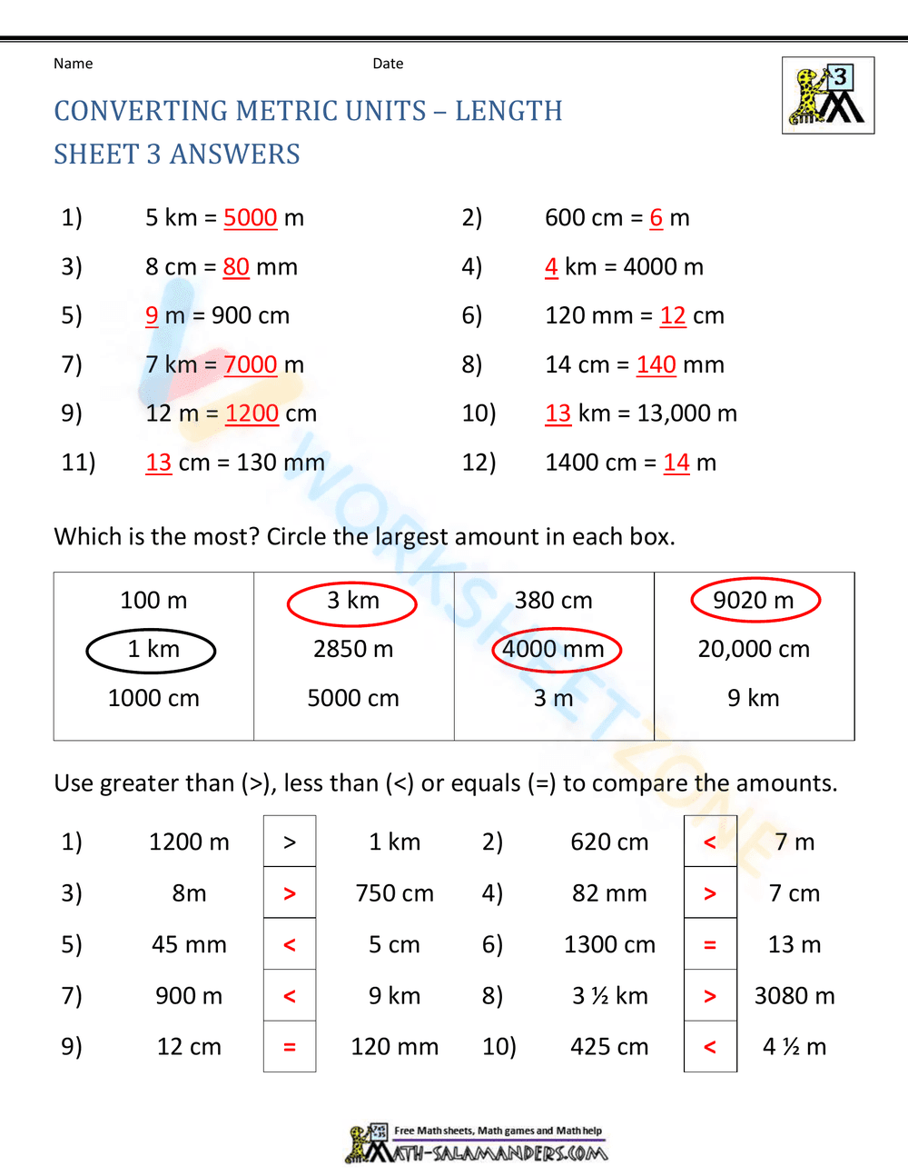 Converting Metrics Unit 3 - Page 2
