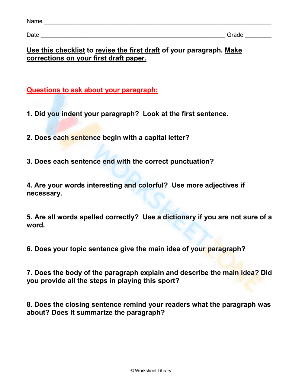 expository writing worksheets pdf 2 - Page 3