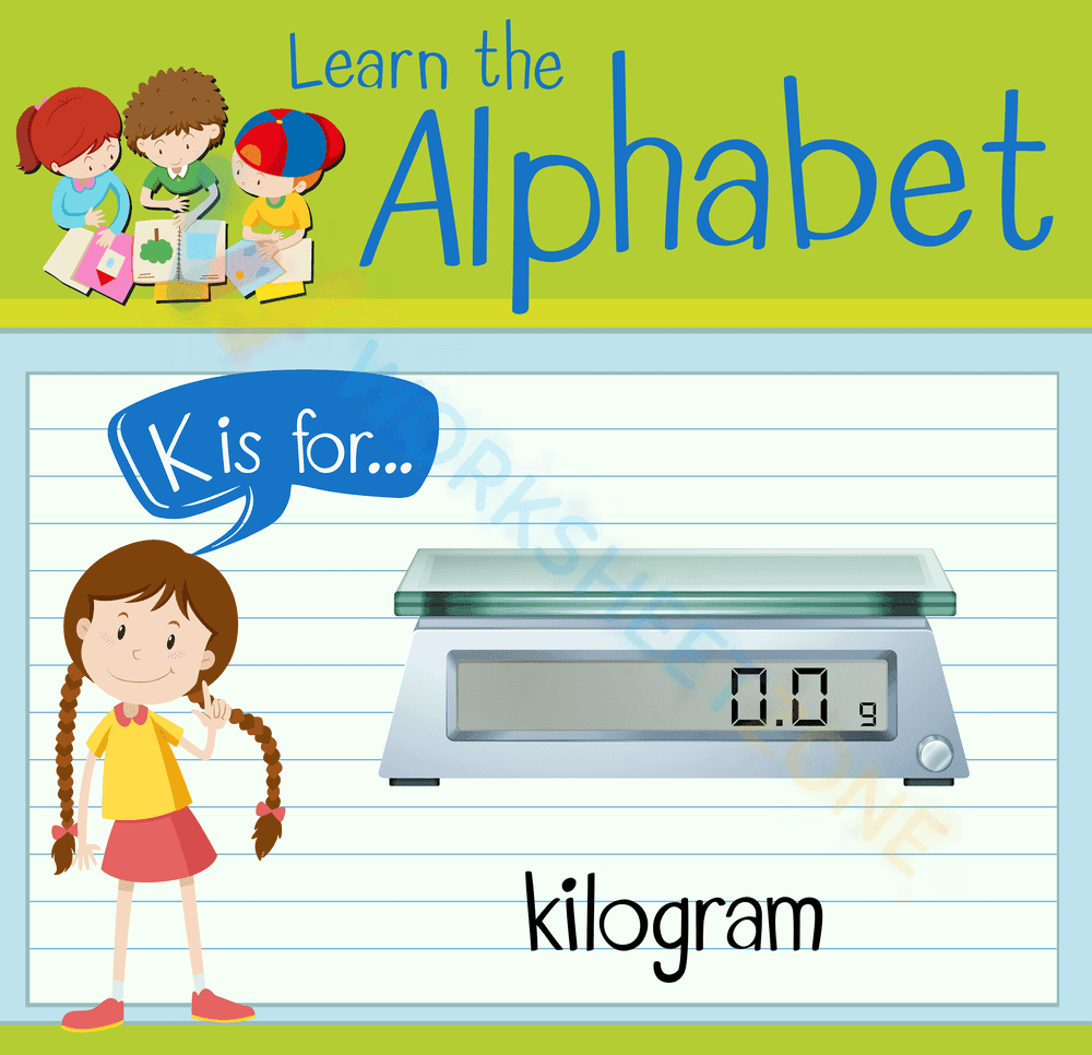 letter k beginning sound worksheets 1 - Page 1