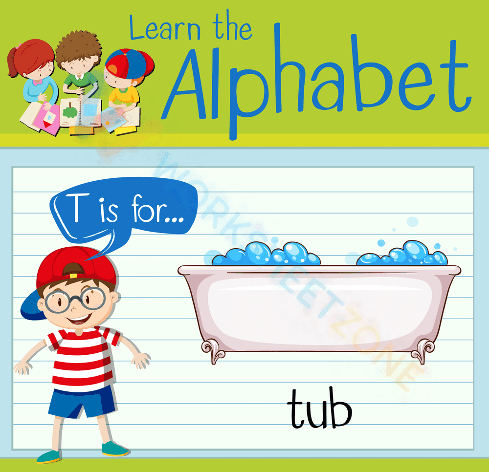 letter t beginning sound worksheets 32 - Page 1