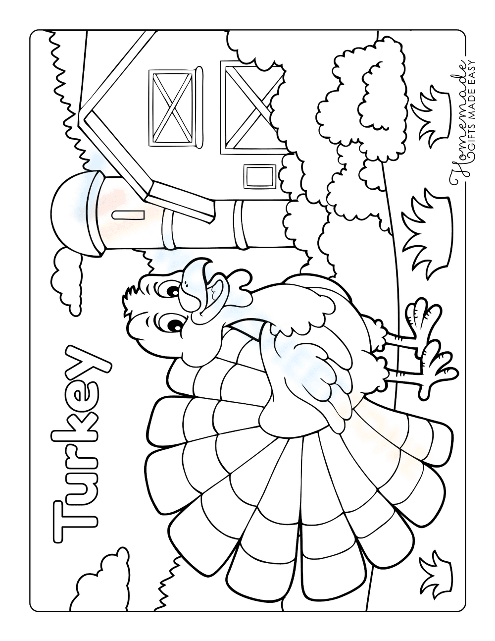 Turkey on the Farm - Page 1