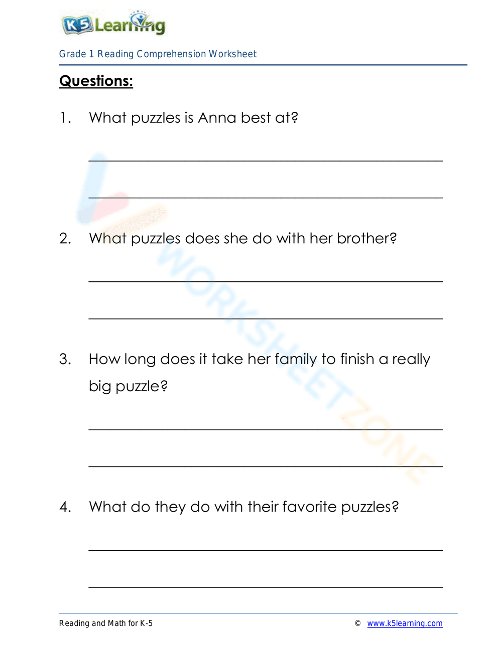 A Puzzle a Day: Logic and Reading Comprehension Fun - Page 2