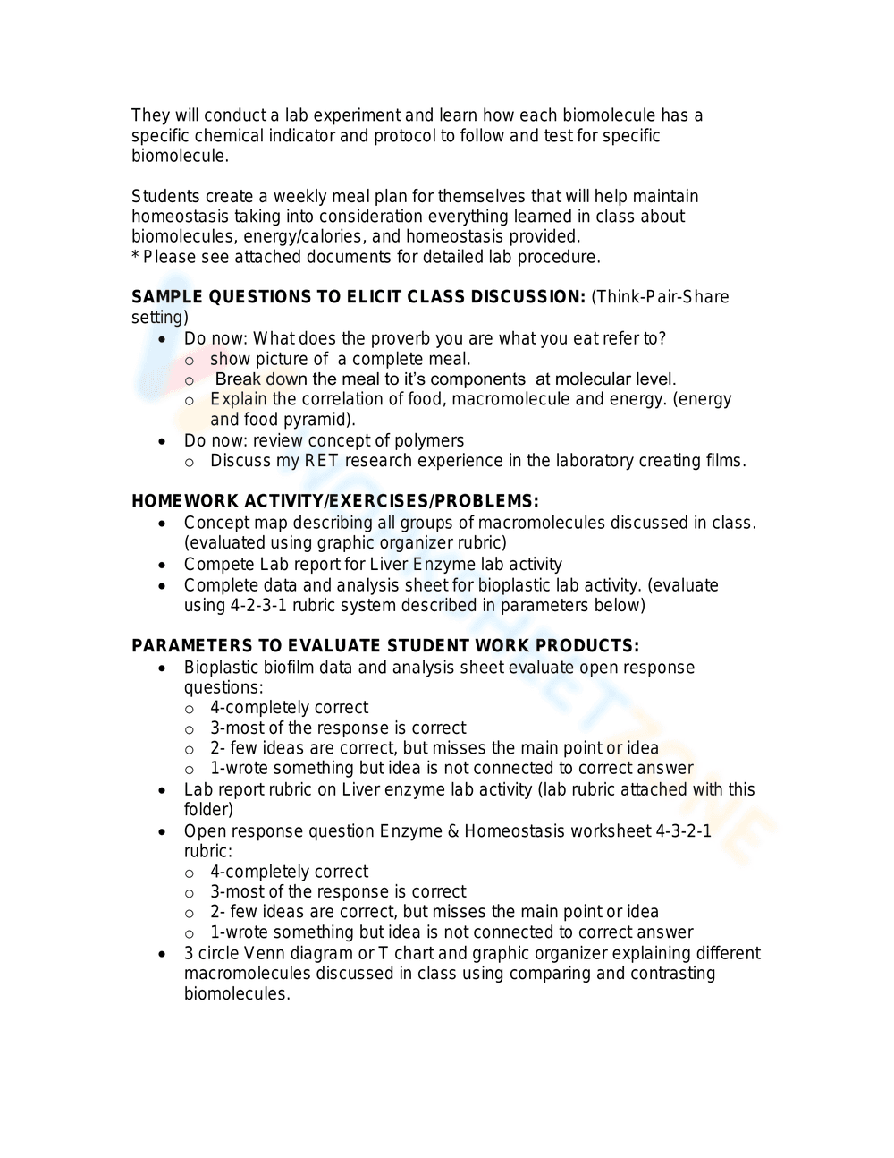 Homeostasis Worksheet: Review and Practice - Page 6