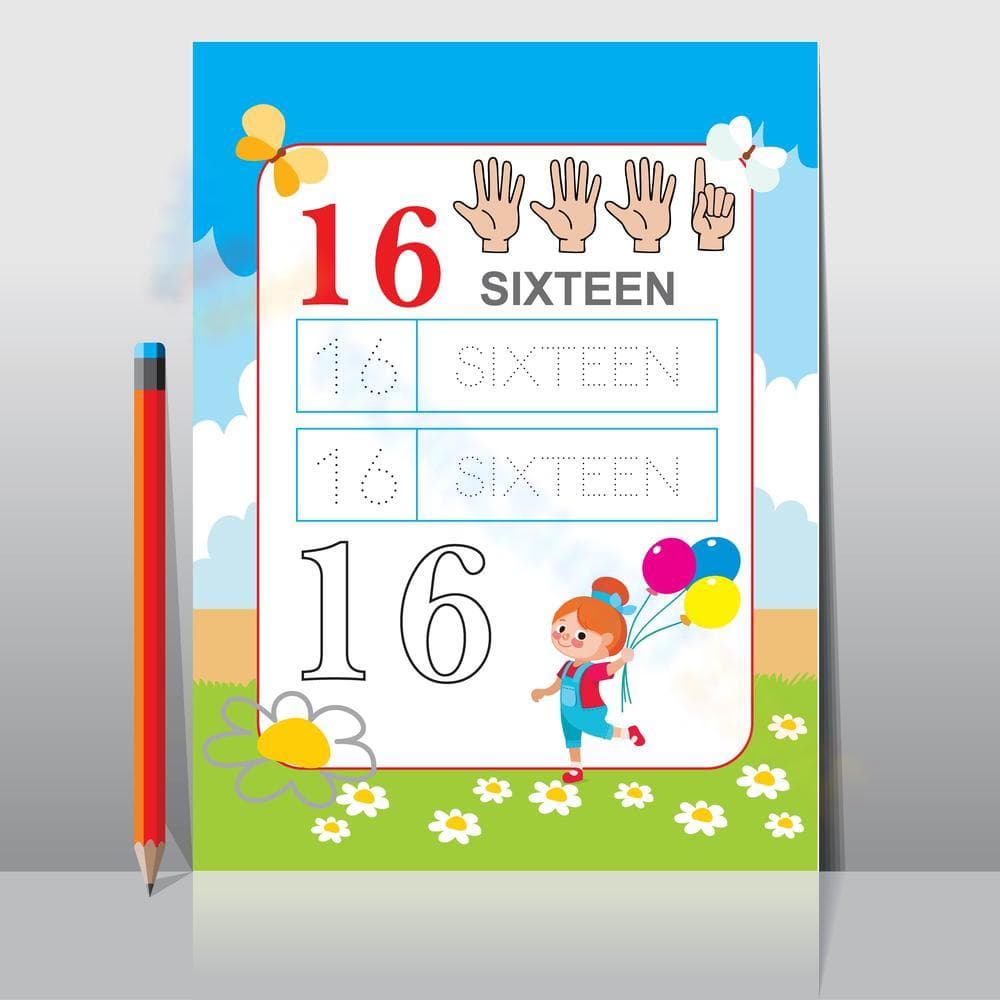 Learning and Counting Number 16 - Page 1