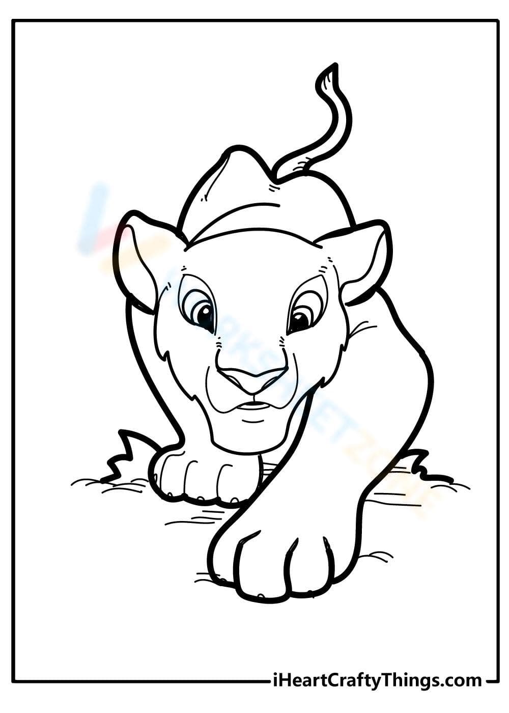 Lion Looking at You - Page 1