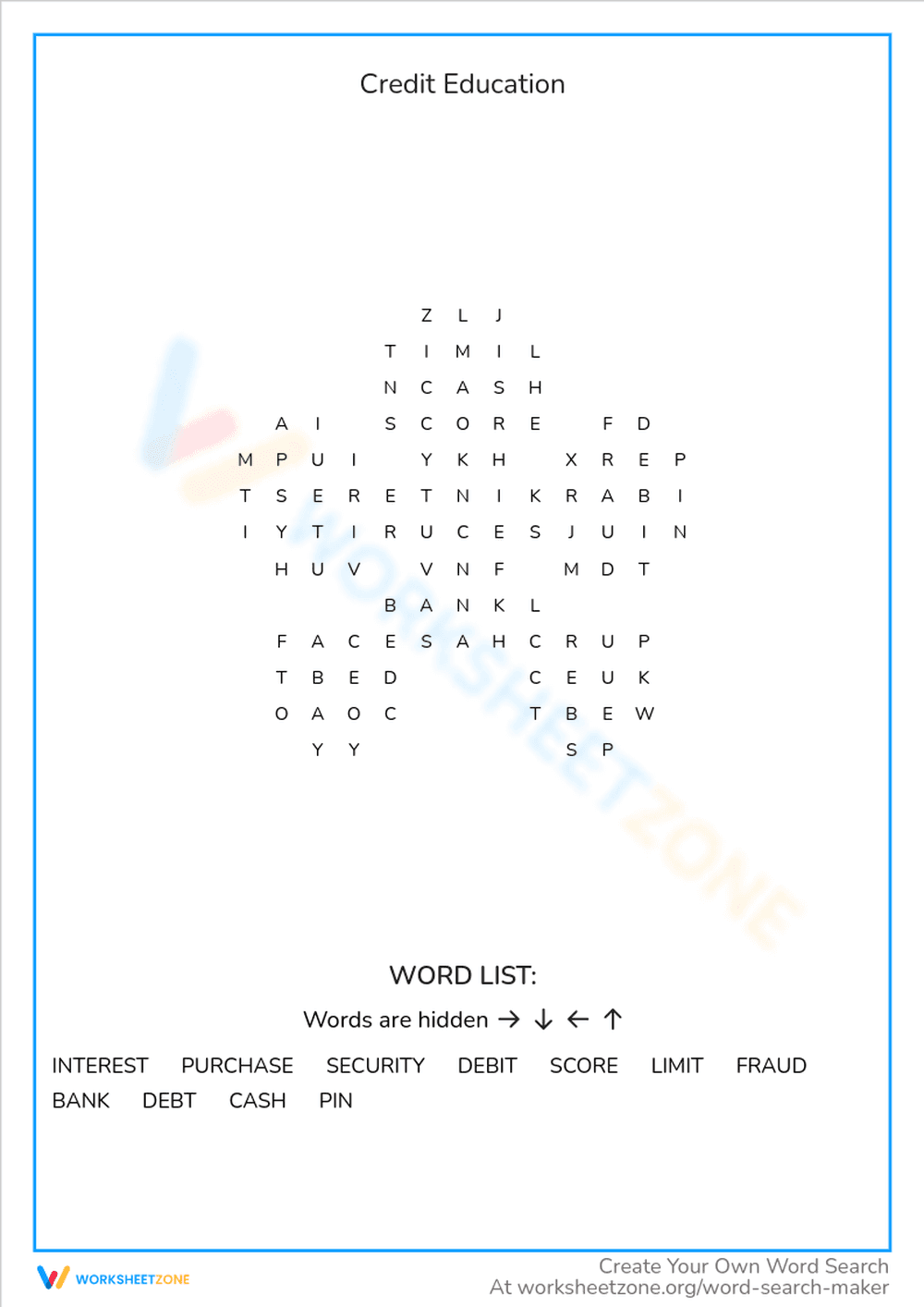 Credit Education: Building a Strong Credit Profile - Page 1