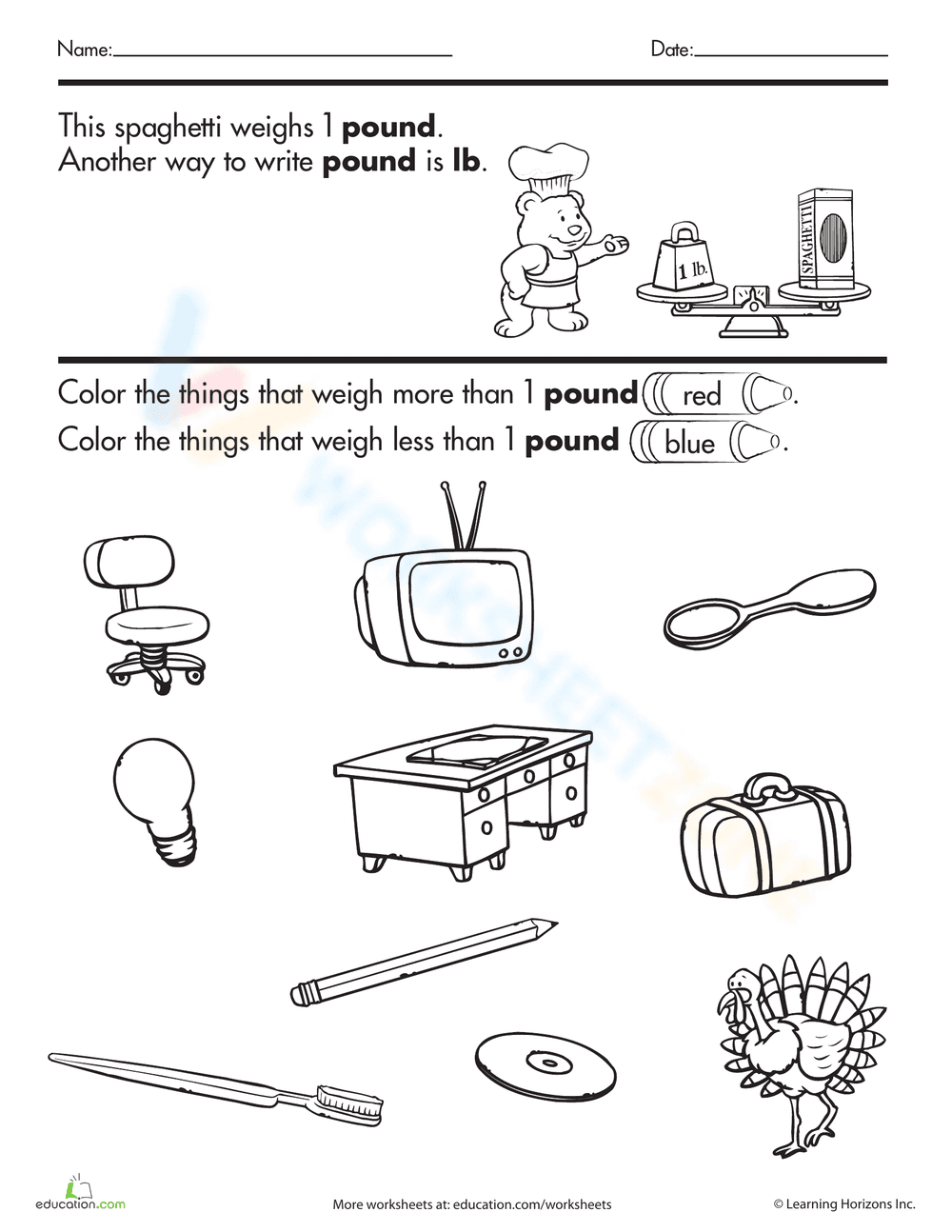 Estimate Pounds - Page 1