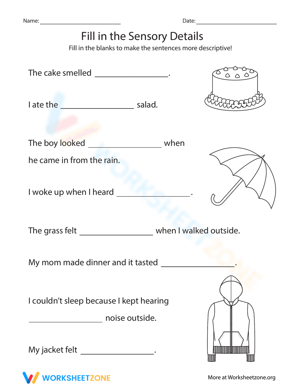 Enhancing Writing with Sensory Details - Page 1