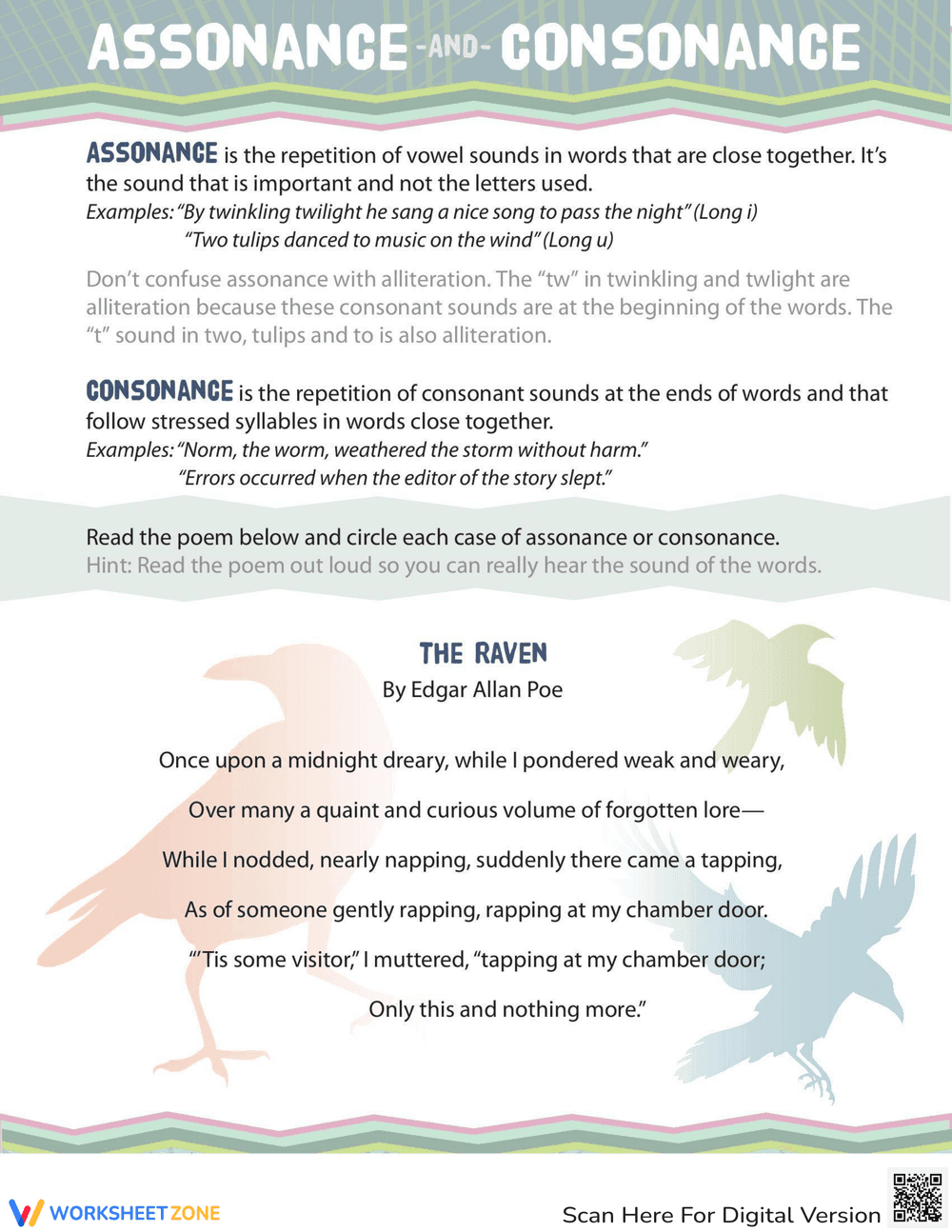 Explore Assonance and Consonance - Page 1