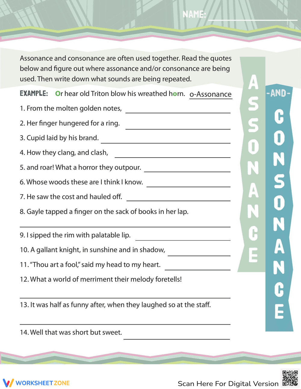 Explore Assonance and Consonance - Page 2