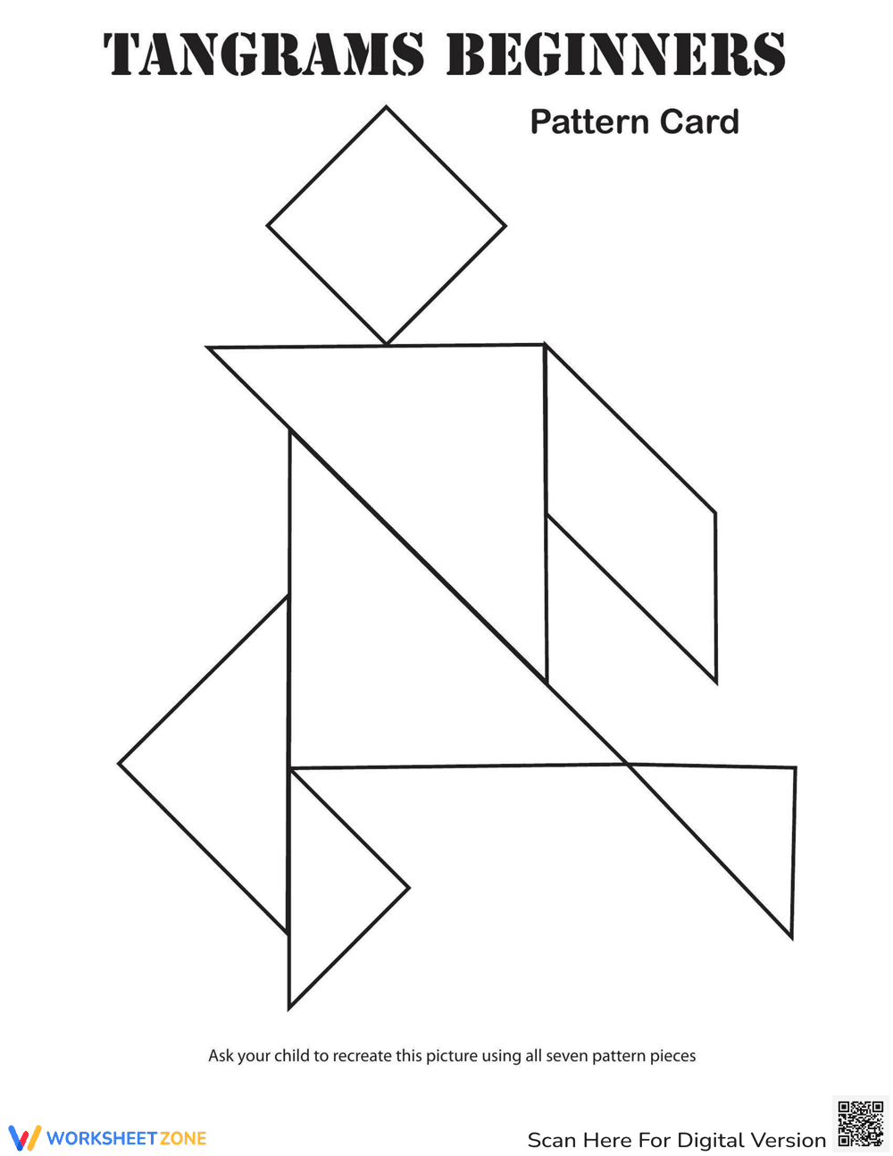 Tangrams Puzzle - Page 1