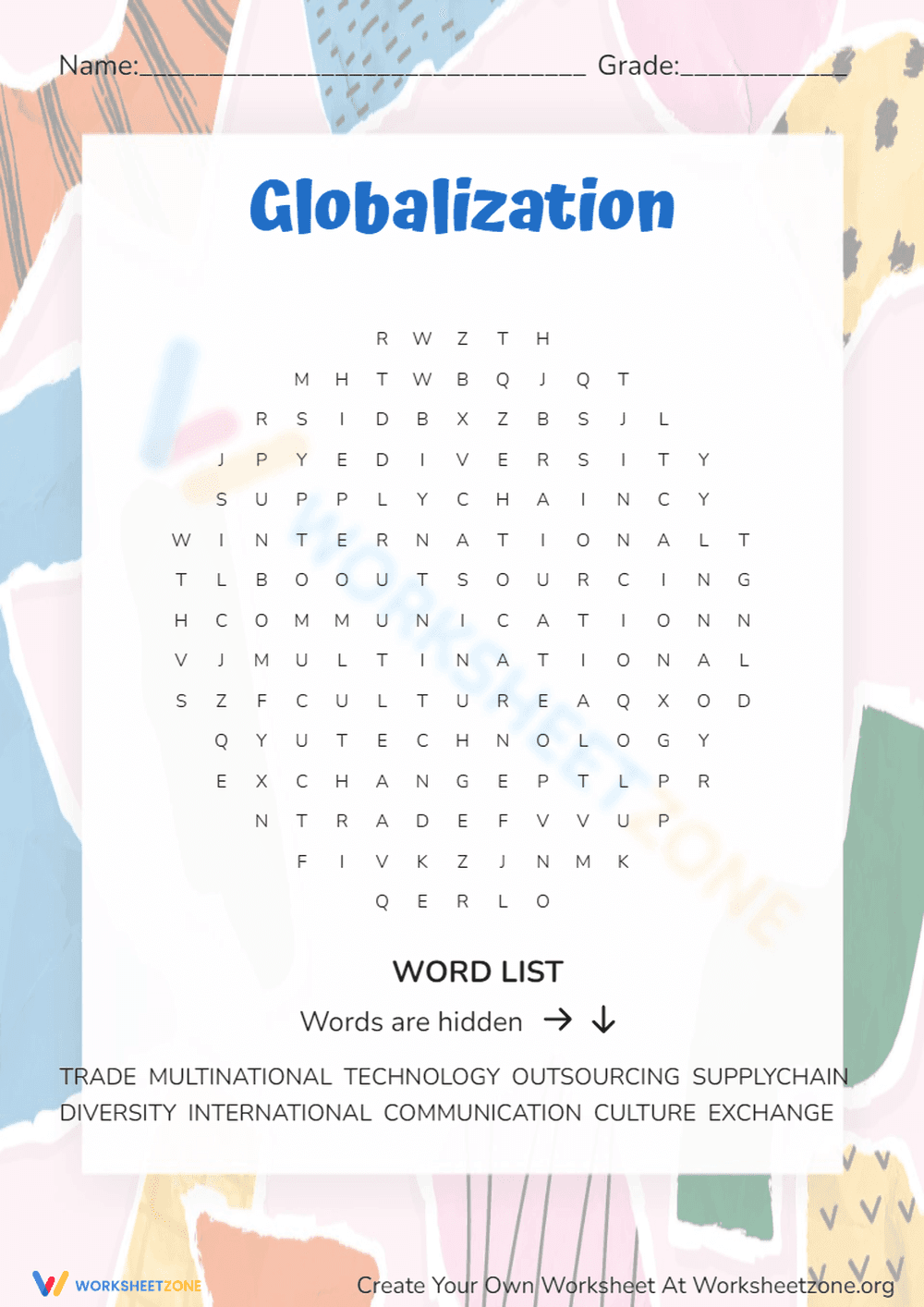 Globalization - Page 1