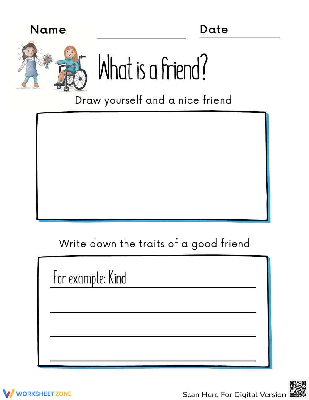 Building Healthy Friendships: Setting Boundaries for Kids - Page 1