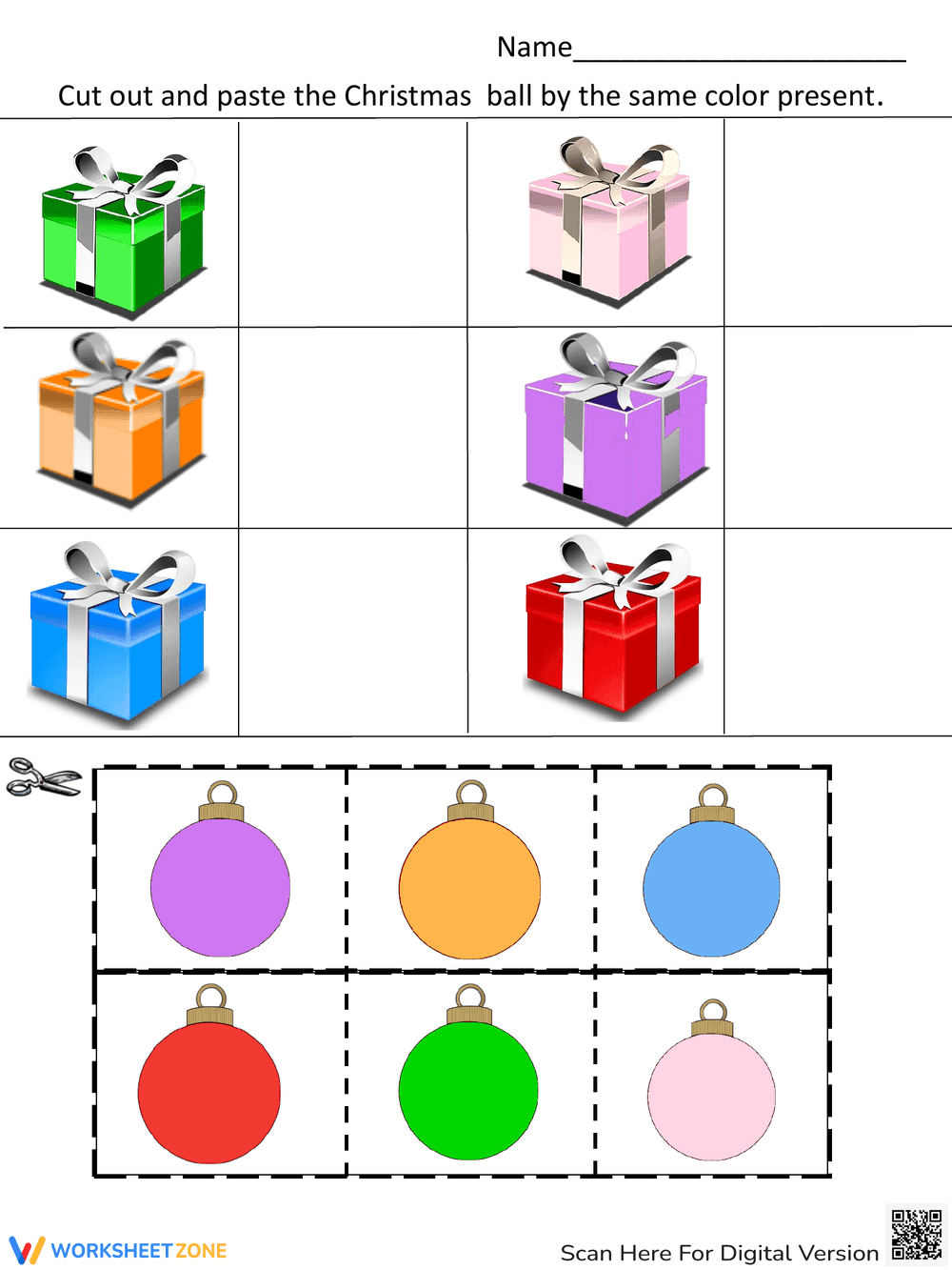 Christmas Cut and Paste 1 - Page 1