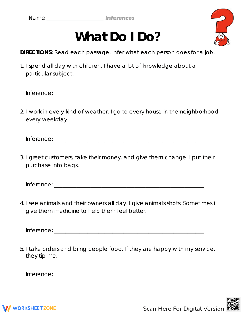 Job Detectives: Career Exploration - Page 1