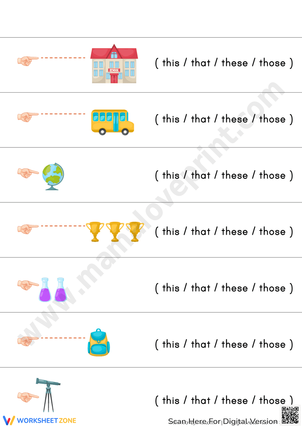 This, That, These, Those Practice Book - Page 3