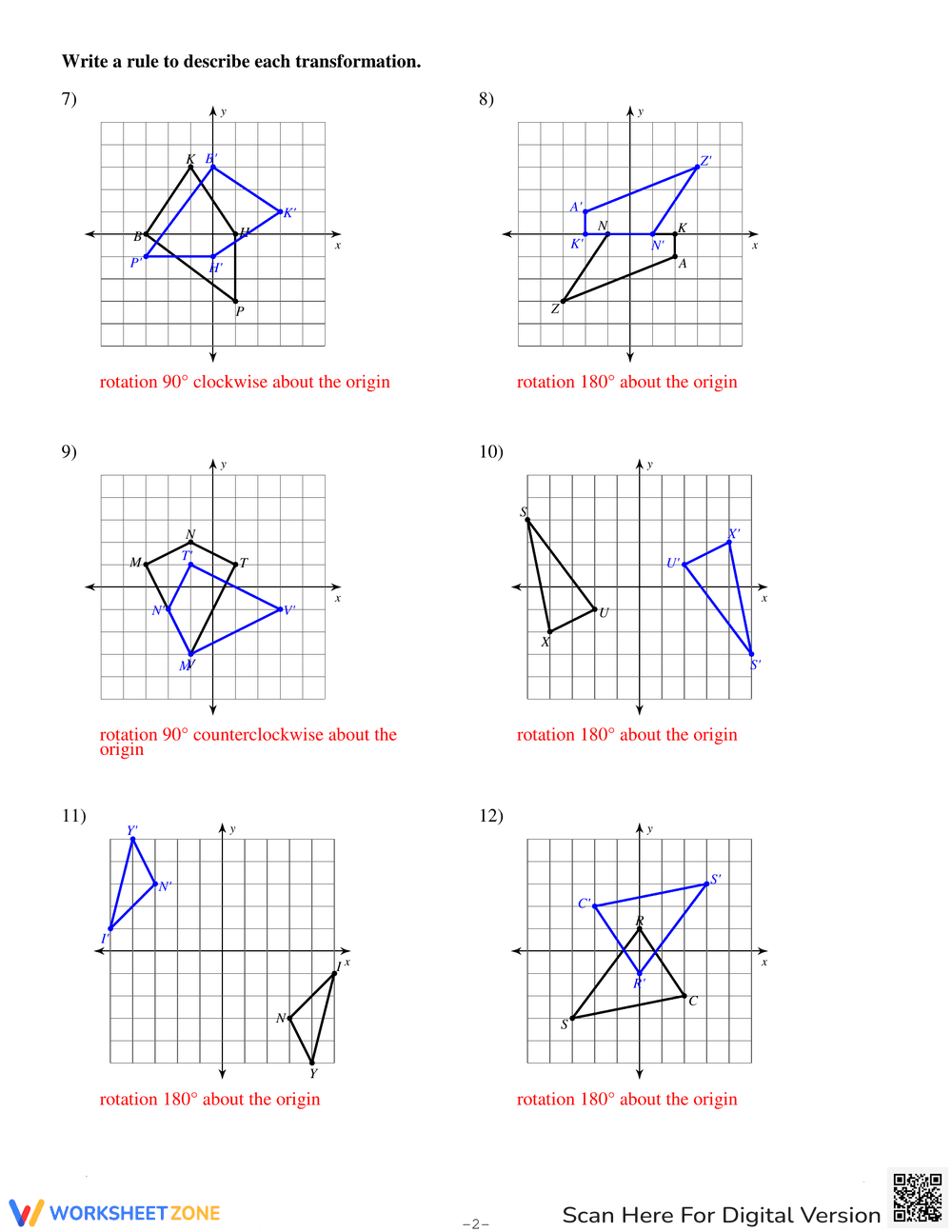Review of Rotation Transformations - Page 4