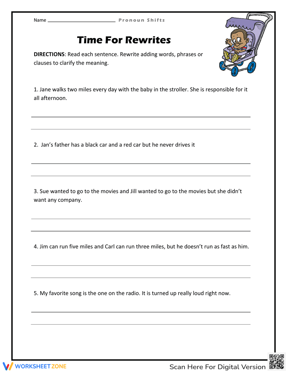 Time for Rewrites: Improve Writing - Page 1