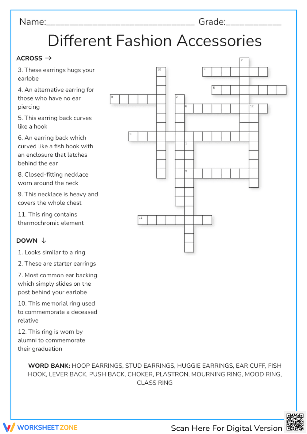 Different Fashion Accessories - Page 1