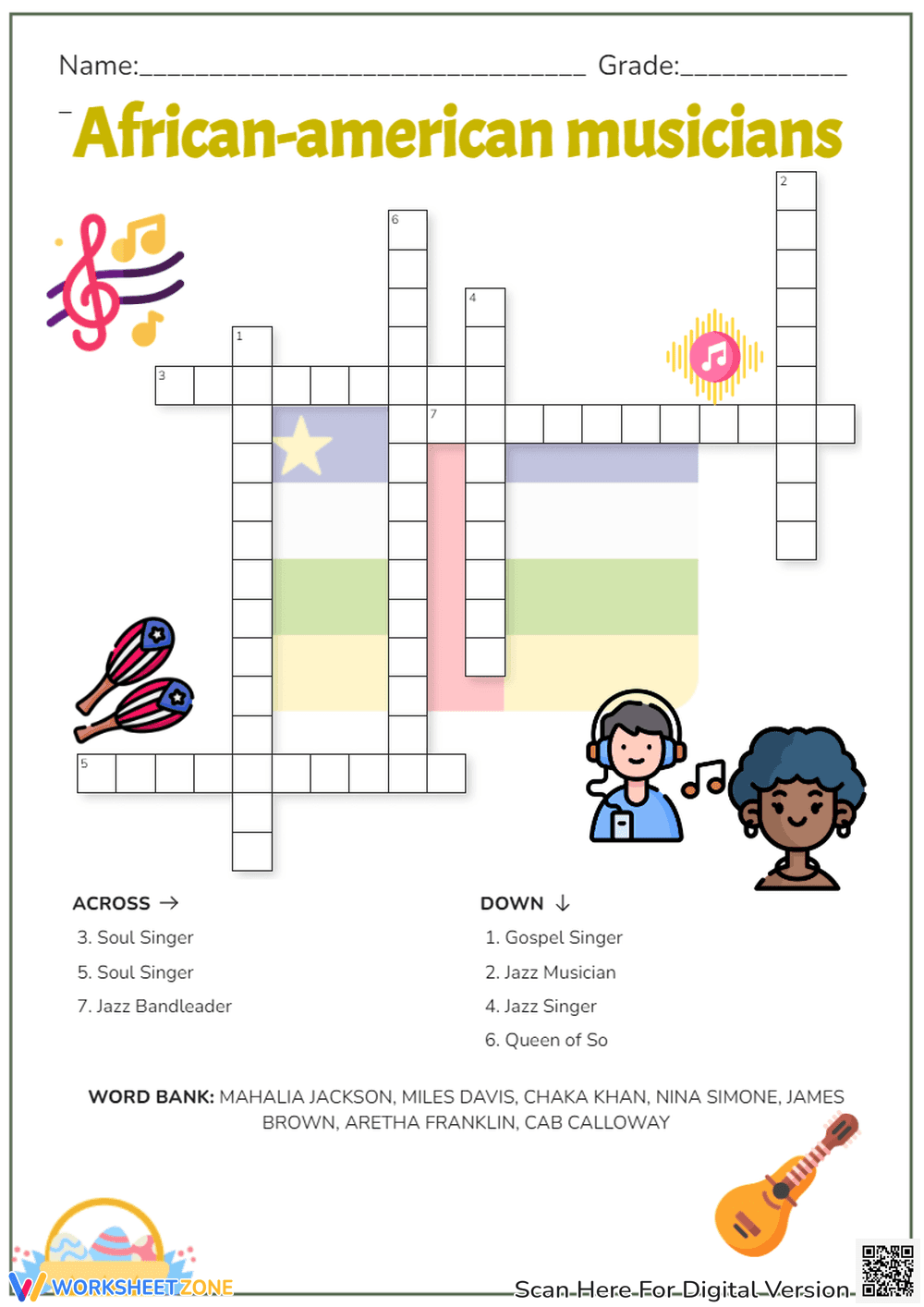 Celebrating African American Musicians - Page 1