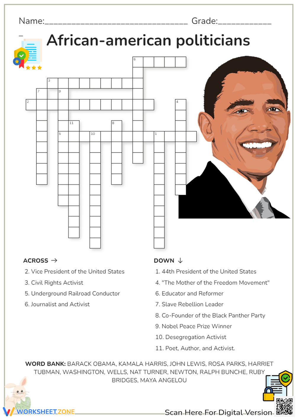 Learn About African American Politicians - Page 1