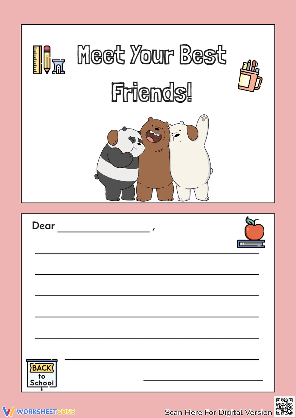 Back To School Greeting Cards - Page 1
