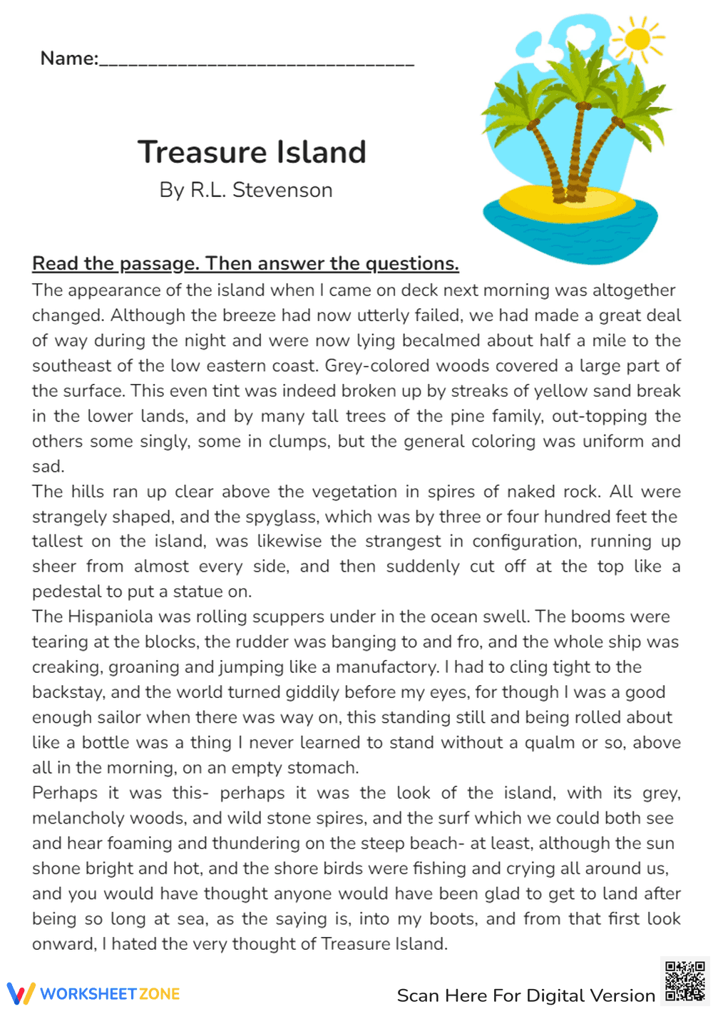 A Rare Kind of Squirrel: Reading Comprehension - Page 1