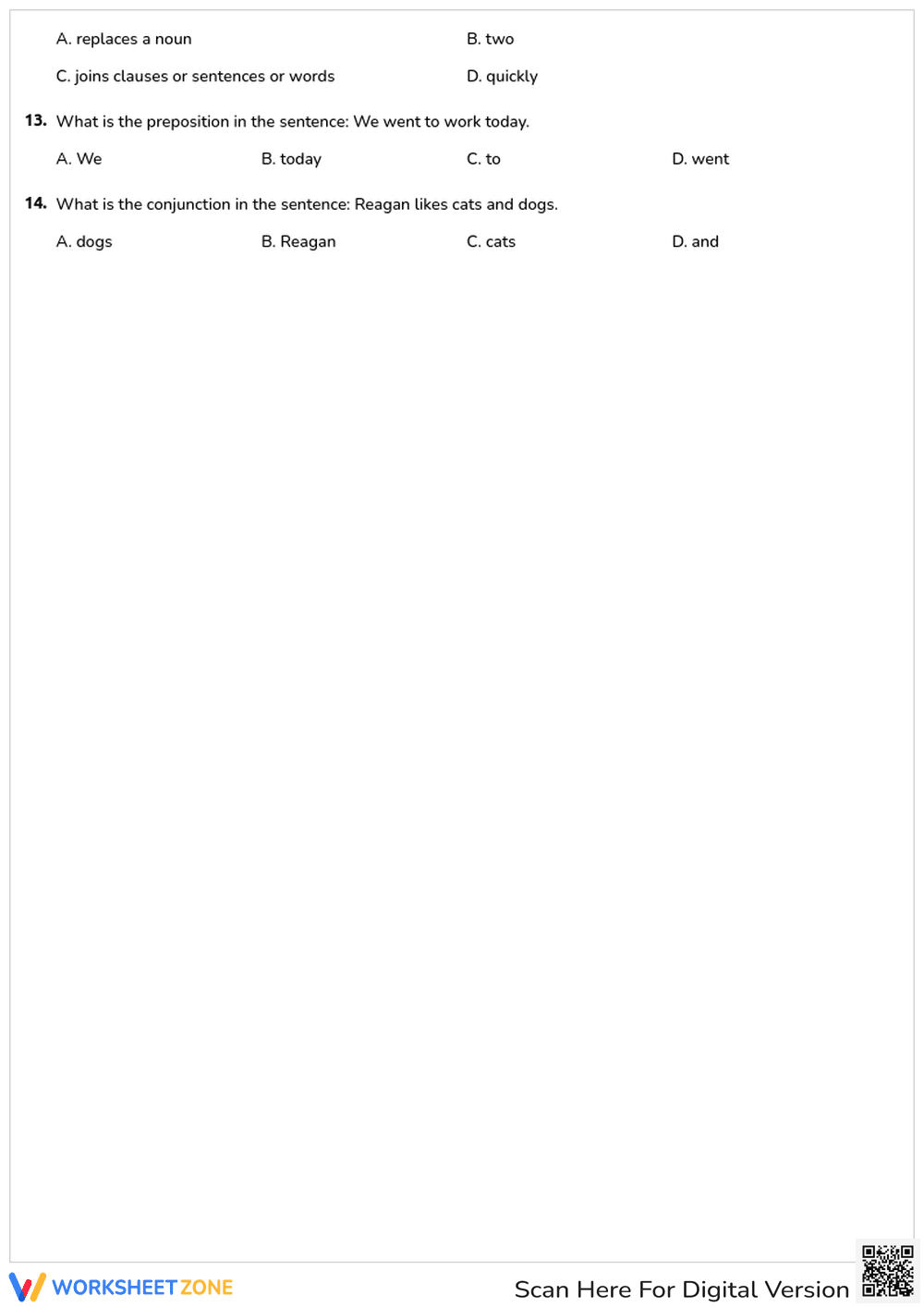 Parts of speech - Page 2