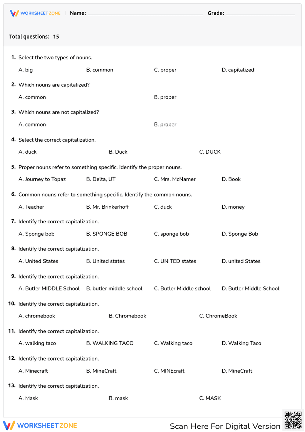 Capitalization - Page 1