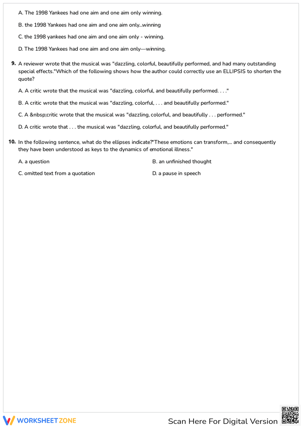 Dashes, Hyphens, and Ellipses - Page 3