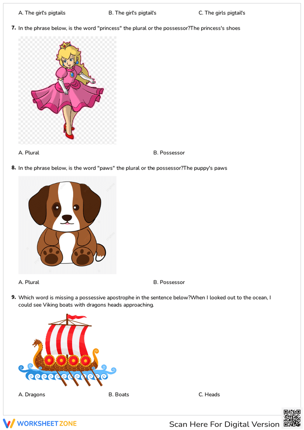 Apostrophe- Plural Vs. Possessive - Page 2
